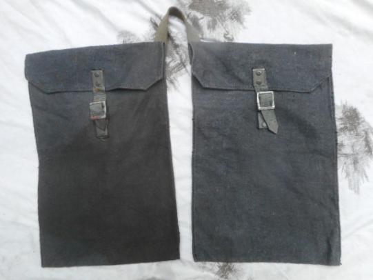 original WW2 GERMAN ARMY / WAFFEN SS / LUFTWAFFE FALLSCHIRMJAGER  GRENADE BAG BAGS maker marked