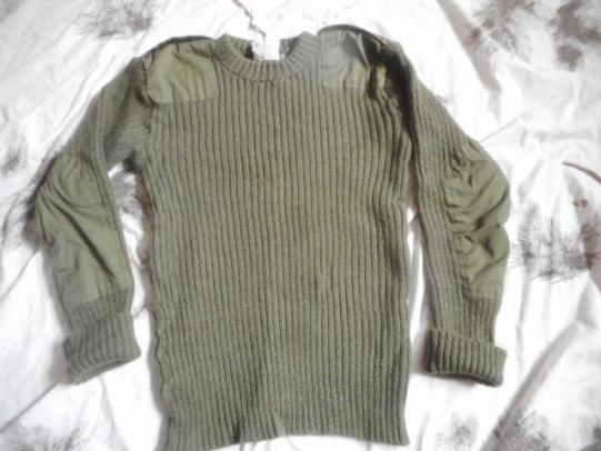 BRITISH ARMY / RM COMMANDO genuine issue WOOL JUMPER PULLOVER 106cm MEDIUM M