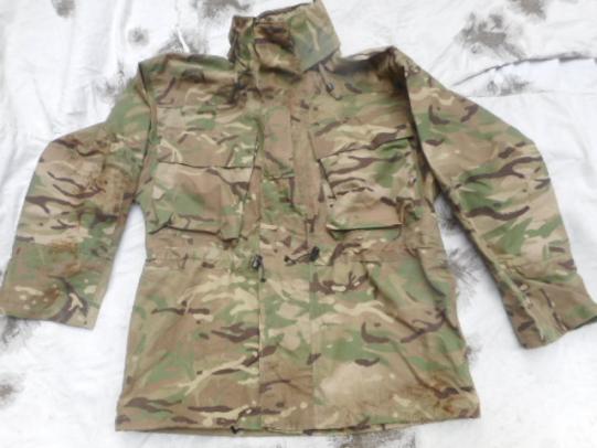 UK MTP MULTICAM heavy weight MVP POL IRR gore tex waterproof SMOCK coat 160/96 m