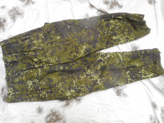 RARE danish denmark ARMY JAGER sas WINDPROOF COMBAT TROUSERS PANTS flecktarn L