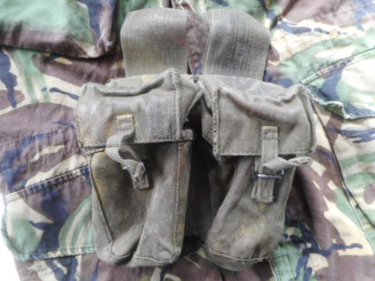 rare SAS issue 58 DROP webbing SLR magazine mag ammo POUCH FALKLANDS WAR ERA BELT KIT
