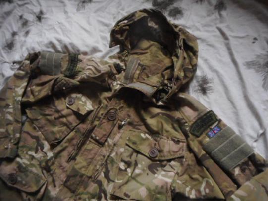 ROYAL MARINES COMMANDO RM soldier 95 s95 MTP MULTICAM arctic windproof mk1 SMOCK