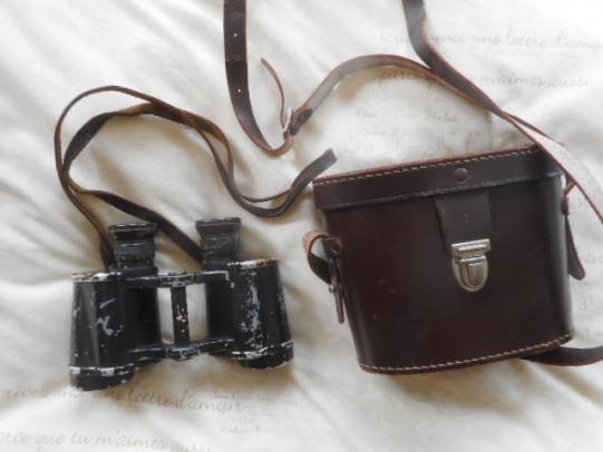 ORIGINAL WW2 GERMAN ARMY Waffen SS TROOPS 6X30 cag DIENSTGLAS BINOCULARS