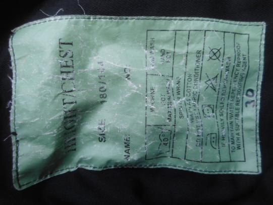 BLACK SAS ARCTIC windproof SMOCK 180/104 large L like A aAghanistan in country made