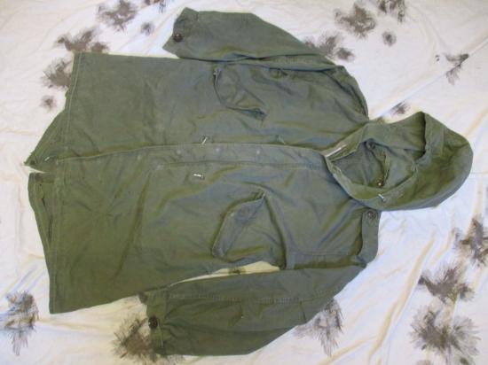 GENUINE USA US Army ISSUE real M51 M 1951 FISHTAIL PARKA & LINER korea war