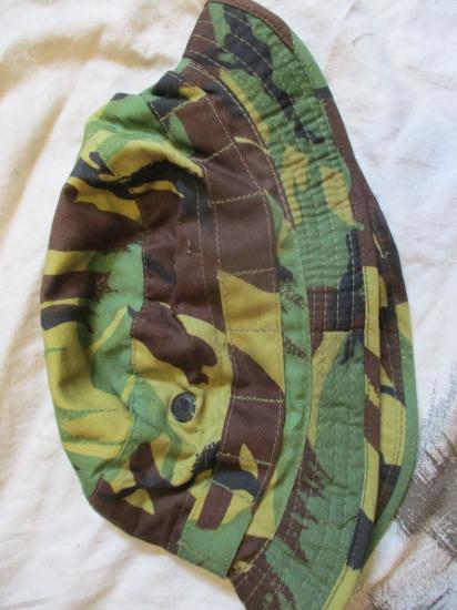 GENUINE old skool 1970s dpm camo 68 pattern BUSH BOONIE JUNGLE HAT modified FALKLANDS WAR