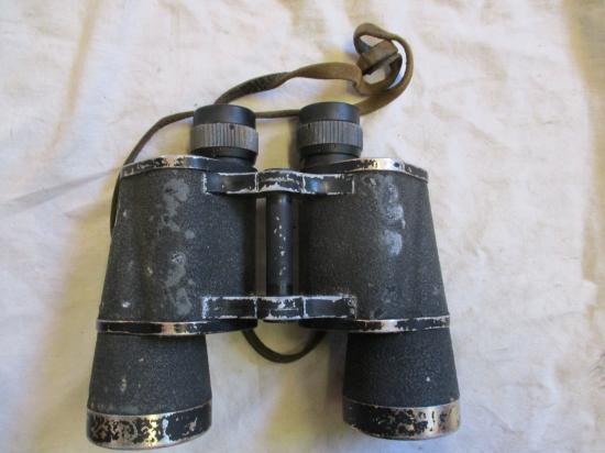ORIGINAL WW2 GERMAN ARMY WAFFEN SS / PANZER 10X50 blc+ DIENSTGLAS BINOCULARS