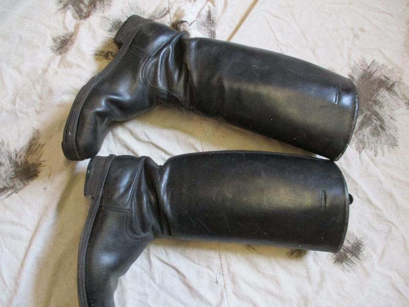 GENUINE WW2 GERMAN WH ARMY / Waffen SS / LUFTWAFFE  OFFICERS JACK BOOTS black leather