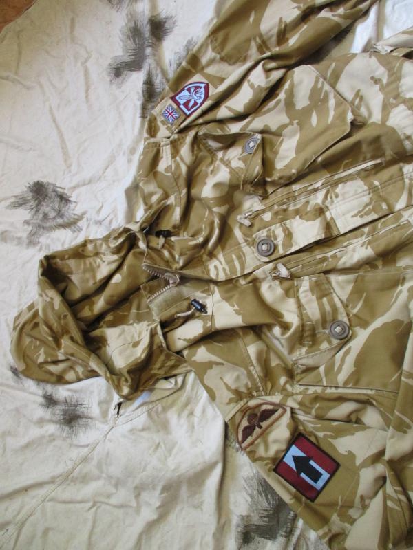 PATHFINDER PLATOON PARACHUTE REGIMENT 16 AIR ASSAULT BRG PARA desert dpm DDPM sas windproof SMOCK
