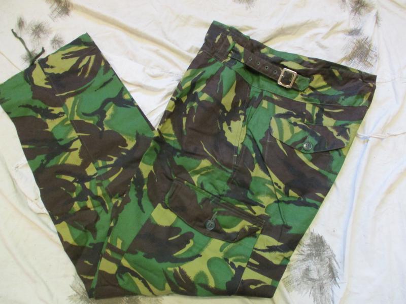 rare GENUINE ISSUE cotton GABARDINE dpm sas windproof X WAIST TYPE TROUSERS NEW
