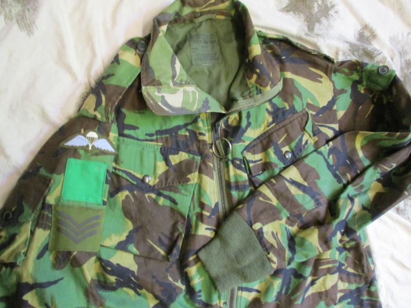 Genuine issue old skool 80's AIRBORNE paratrooper parachute 3 PARA SMOCK DPM XL