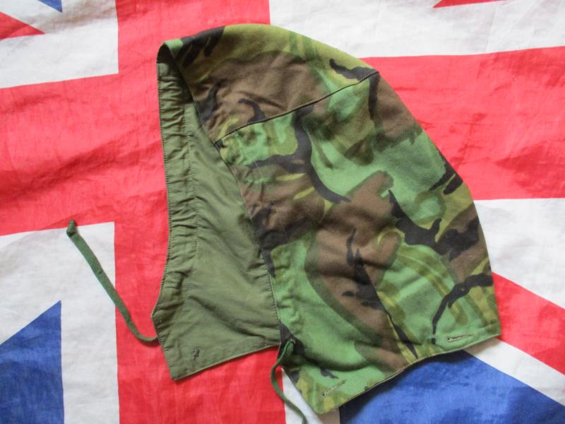 genuine 70's dpm BRITISH ARMY FALKLANDS WAR ISSUE 1968 68 COMBAT JACKET hood