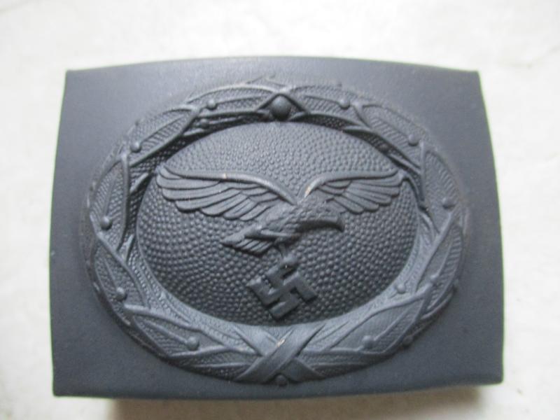 WW2 GERMAN THRID REICH LUFTWAFFE / fallschirmjager paratrooper BELT BUCKLE JFS maker marked MINT