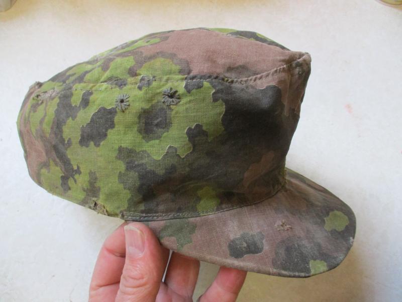 WW2 GERMAN WAFFEN SS OAK LEAF CAMO COMBAT FIELD CAP