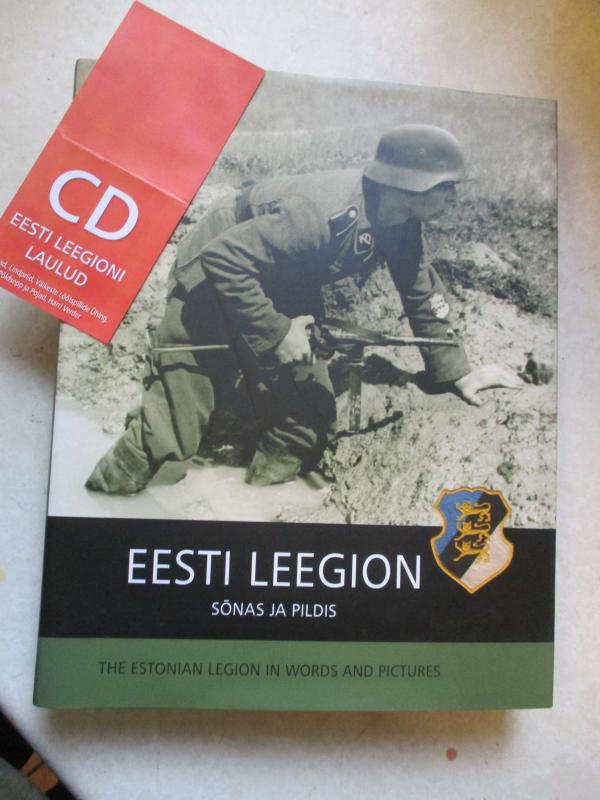 EESTI LEEGION Estonian legion WW2 WAFFEN SS BOOK BY SONAS JA PILDIS & CD