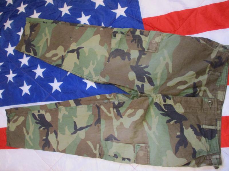 GENUINE TRU SPEC USA us AMERICAN woodland CAMO BDU combat TROUSERS m65 L R LARGE REGULAR