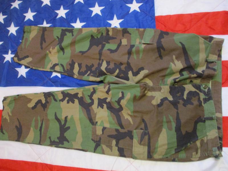 GENUINE 1998 US ARMY / USMC  issue USA us AMERICAN woodland CAMO BDU combat TROUSERS m65 xL