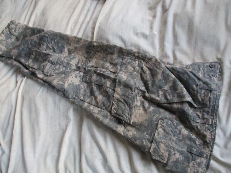 genuine issue USA us american ACU combat utility uniform TROUSERS digi CAMO M L