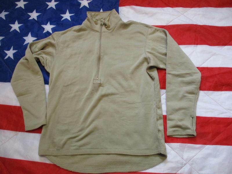 Genuine US ARMY / SF USA  ACU ISSUE real polartec MICRO grid FLEECE MID LAYER TOP SHIRT