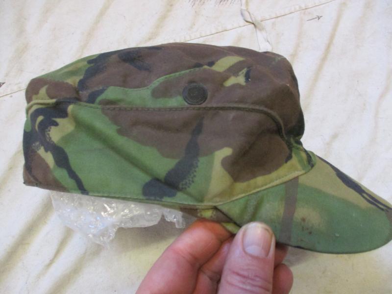 BRITISH ARMY Falklands war 68 dpm PATROL COMBAT CAP PARA crap HAT SIZE 7 m 56cm