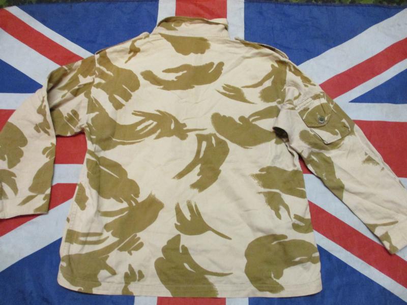RARE GULF WAR 1 ISSUE sparse DESERT DPM DDPM COMBAT shirt jacket 170/112 XL