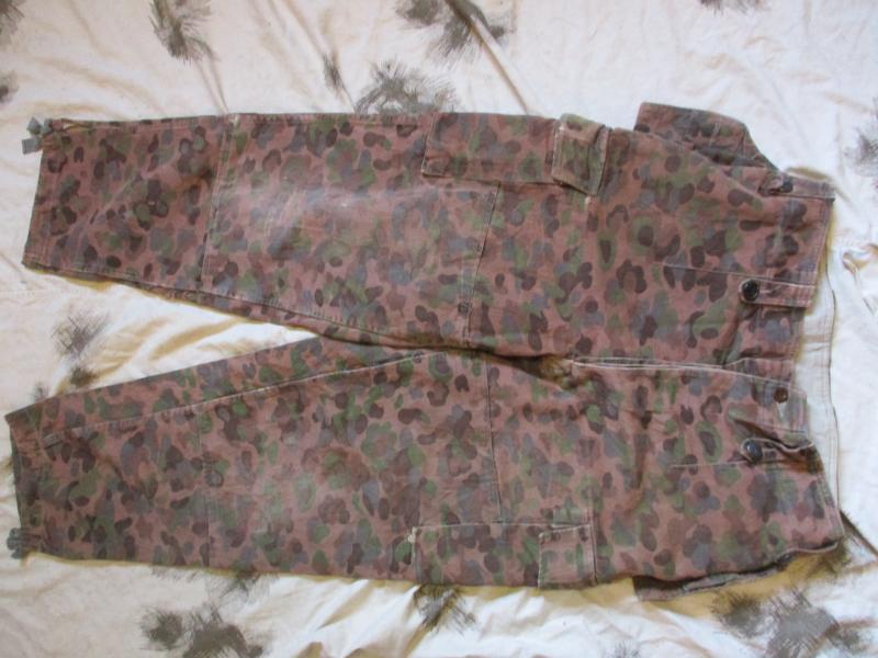 RARE 1959 hba AUSTRIAN GERMAN  Kampfanzug DOT CAMO TARN COMBAT TROUSERS PANTS