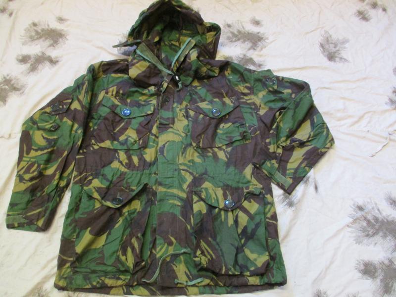 GENUINE ISSUE dpm COTTON GABARDINE sas ARCTIC windproof SMOCK 170/104 LARGE MINT
