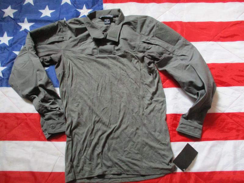 RARE ARCTERYX LEAF COMBAT ubacs SHIRT seal team devgru WOLF GREY L large NEW