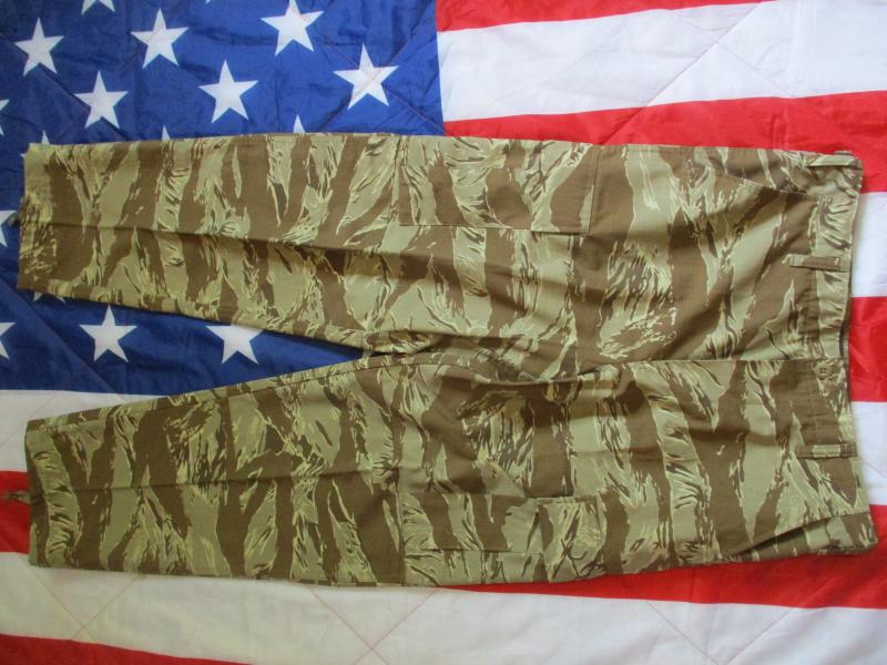 Tru Spec USA desert TIGER STRIPE products BDU combat TROUSERS us sf seal team devgru NEW