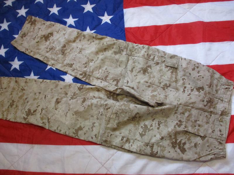 Genuine issue US MARINES USMC MARPAT DESERT marine MCCUU COMBAT TROUSERS BDU S L
