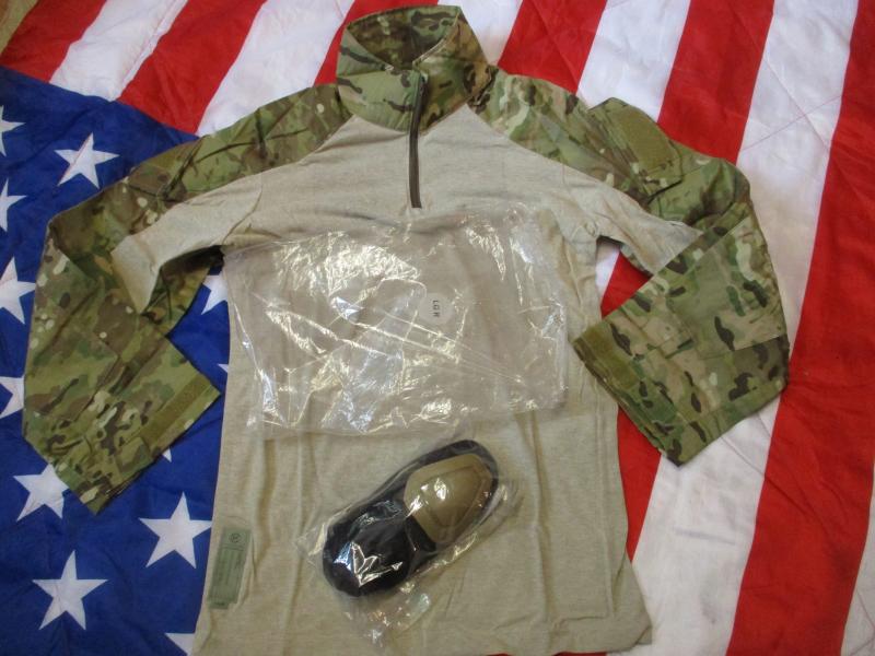 GENUINE CRYE PRECISION USA g2 COMBAT ubacs SHIRT multicam LARGE L R new & pads