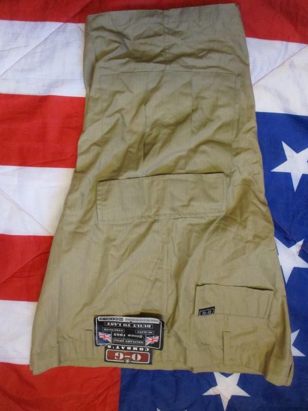 OG COMBATS since1955 US American BDU combat shorts KHAKI RIP STOP COTTON 40