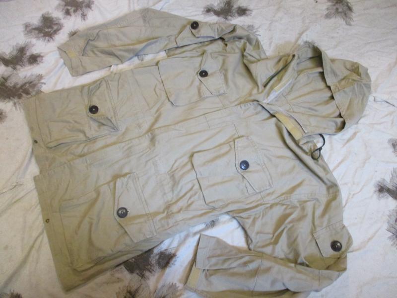 RARE AFGHANISTAN KABUL IN COUNTRY MADE sas windproof SMOCK DESERT KHAKI