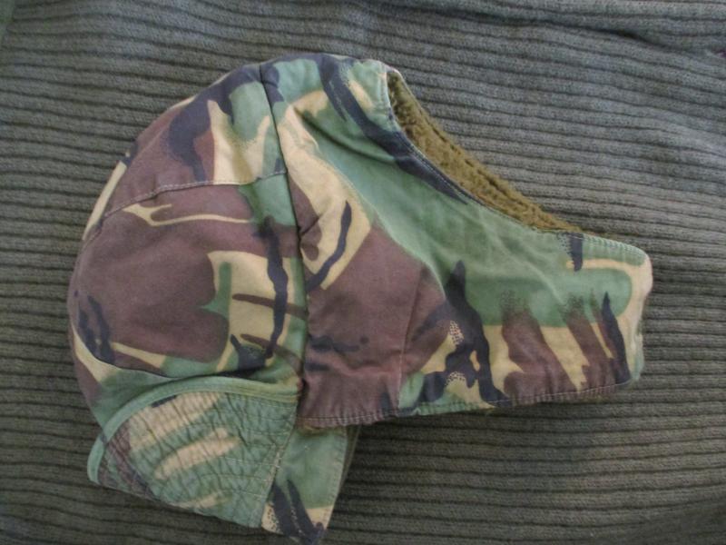 GENUINE issue Falklands war ARCTIC PATROL HAT CAP 68 DPM PRINT sas windproof