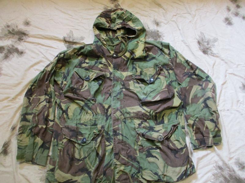 GENUINE issue FALKLANDS WAR 68 DPM cotton GABARDINE sas windproof SMOCK size 4 L