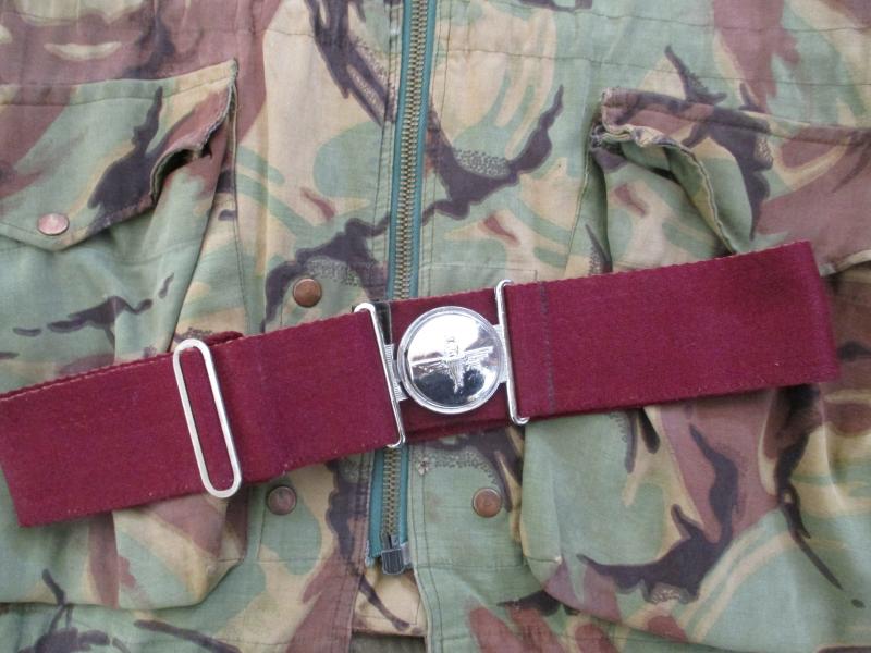 GENUINE Falklands war era PARACHUTE REGIMENT victors victor buckle STABLE BELT