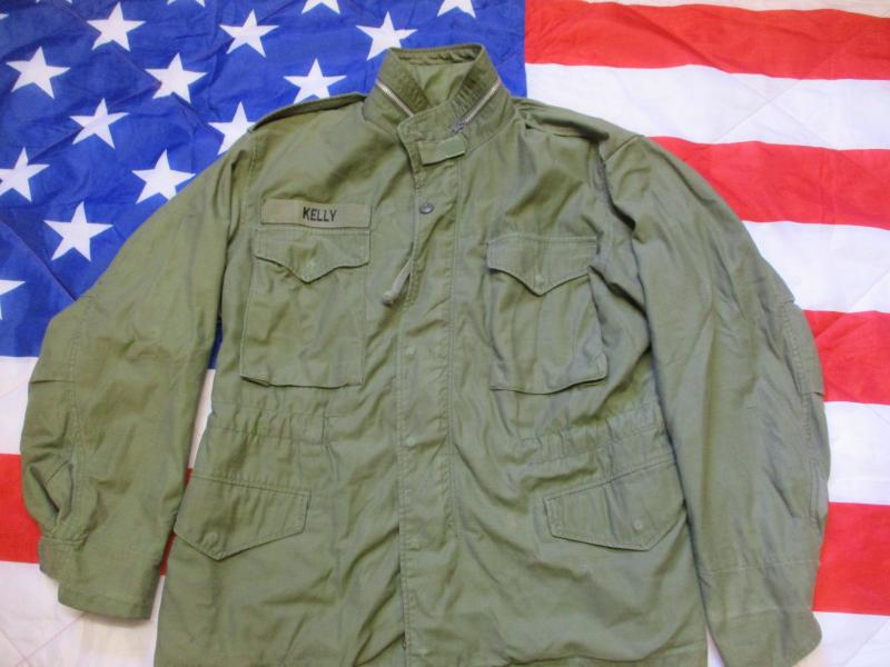 RARE 1967 GENUINE US ARMY ISSUE VIETNAM WAR M65 JACKET 82nd AIRBORNE para CIB / SIZE SHORT MEDIUM