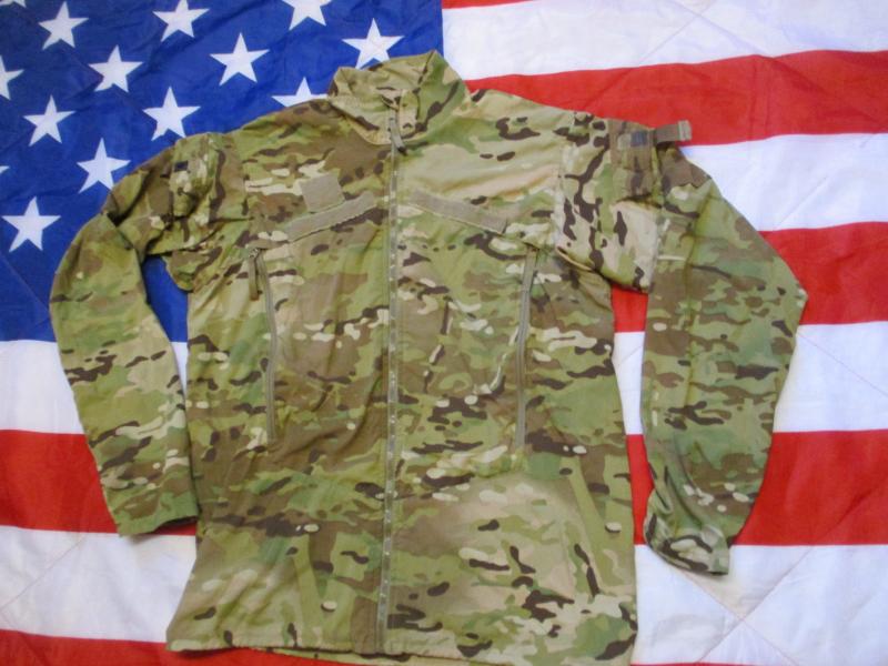 original US ARMY ISSUE ADS GEN III L4 SOFTSHELL SOFT SHELL wind JACKET multicam / medium to large