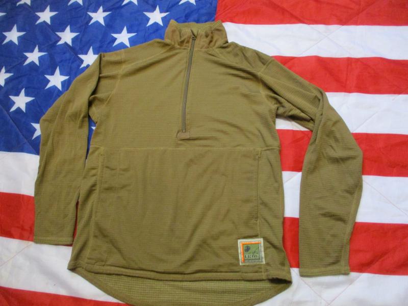 peckham USMC US MARINE marpat frog ISSUE polartec MICRO grid FLEECE MID LAYER coyote tan