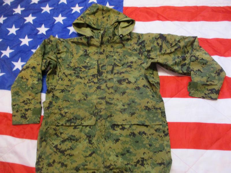 genuine USMC US MARINES ISSUE APEC ECWCS GORETEX PARKA woodland MARPAT COAT M -L