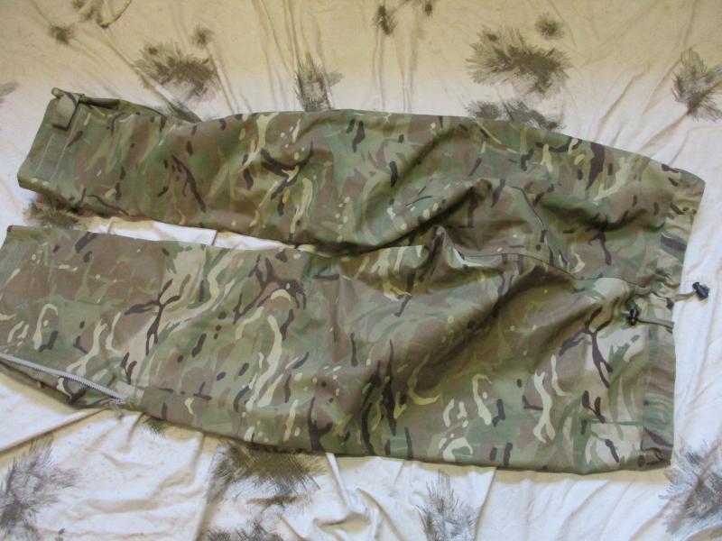 uk MTP MULTICAM heavy weight gore tex GORETEX MVP WATERPROOF TROUSERS PANTS L XL