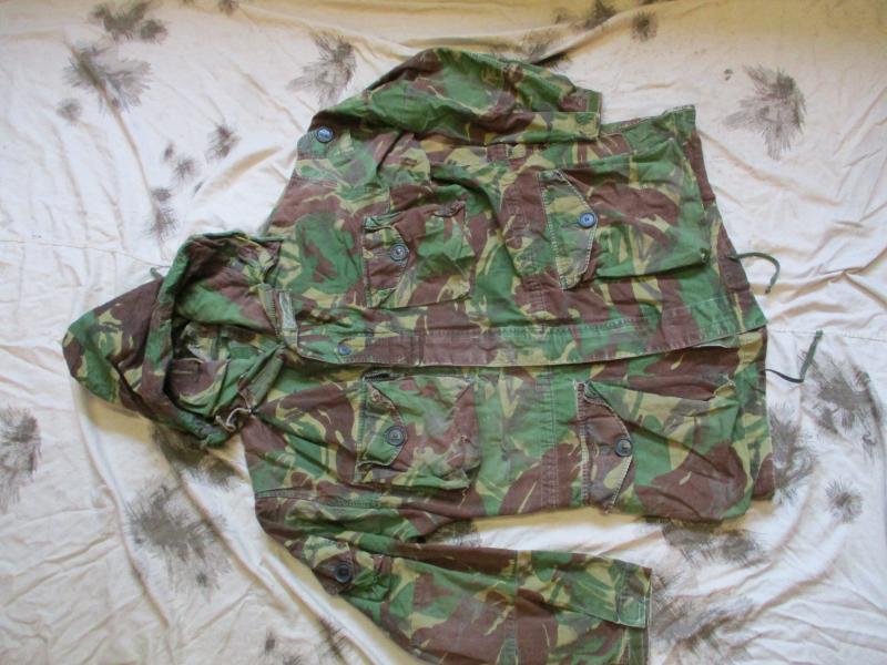 GENUINE ISSUE DPM camo SAS arctic COTTON GABARDINE windproof SMOCK modified LARGE