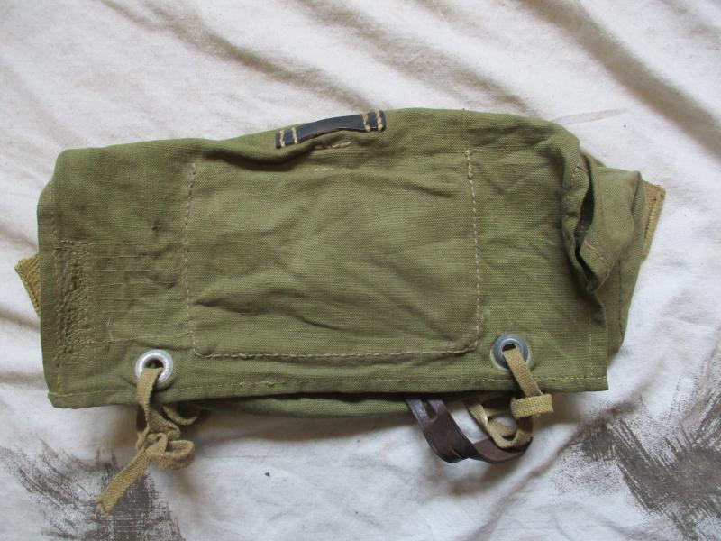 Original Genuine WW2 GERMAN ARMY / WAFFEN SS  A FRAME BAG khaki