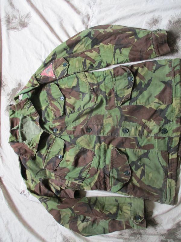 BRITISH ARMY ISSUE dpm camo 1968 68 COMBAT JACKET smock FALKLANDS WAR size 1 s