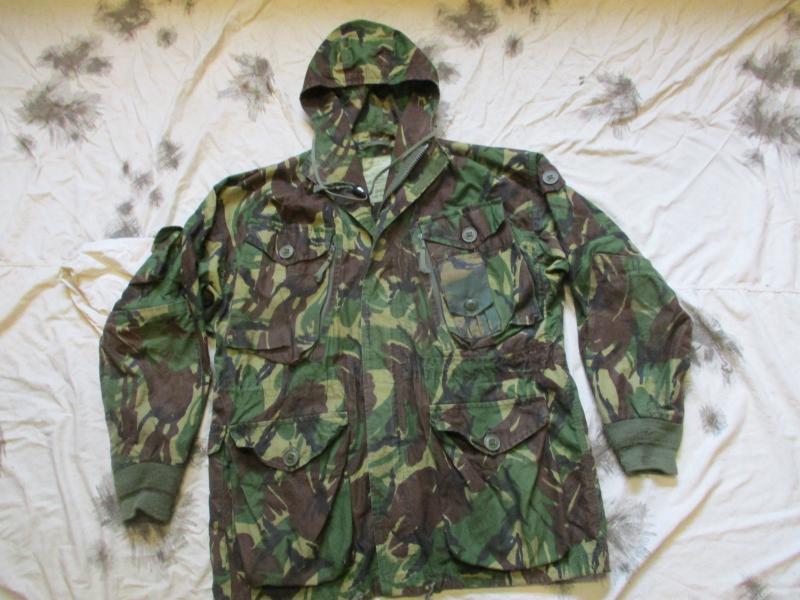 RARE SASS dpm RIP STOP COTTON GABARDINE force 8 sas windproof SMOCK xl