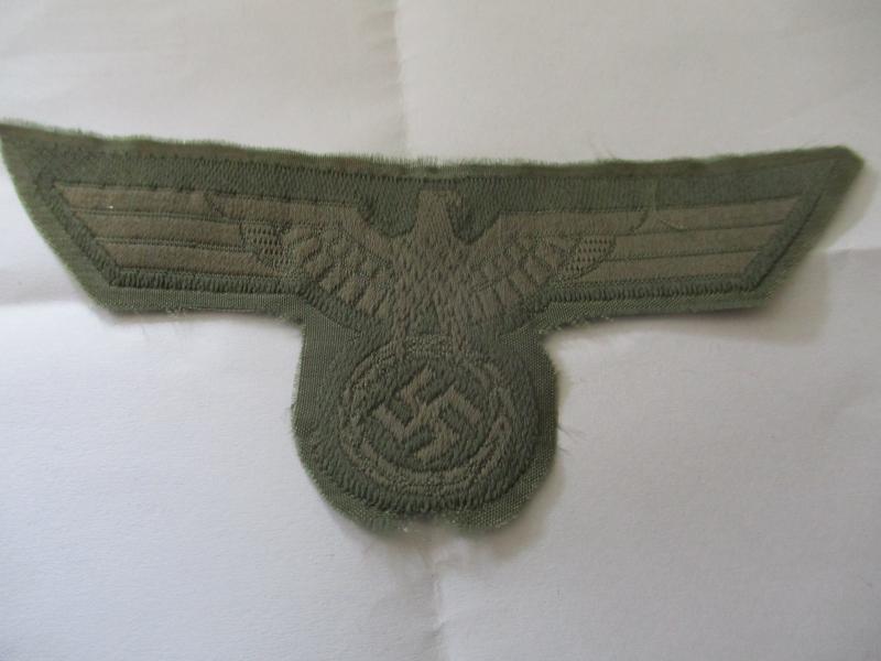 GENUINE ORIGINAL WW2 GERMAN ARMY WH HEER bevo BREAST TUNIC EAGLE