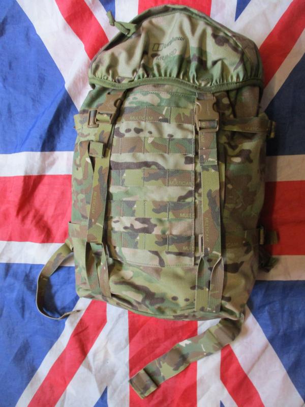 GENUINE BERGHAUS MUNRO molle DAY SACK PATROL PACK in crye multicam MTP