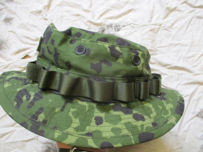 GENUINE TAC GEAR Danish Jager flektarn camo ENHANCED BUSH BOONIE JUNGLE HAT XL