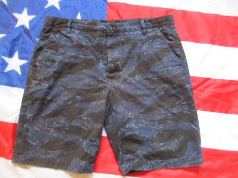 ALL SAINTS us army / arvn VIETNAM WAR navy blue JWD tiger stripe combat SHORTS