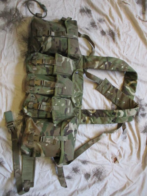 genuine BRITISH ARMY ISSUE NI northern Ireland plce CHEST WEBBING mtp multicam